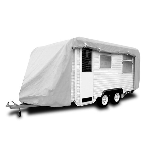 Wallaroo Caravan Cover With Side Zip Campervan 16-19 ft - Main Image