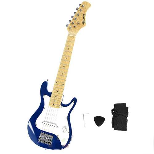 Karrera Electric Childrens Kids Guitar - Blue - Main Image