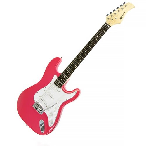 Karrera 39in Electric Guitar  - Pink - Main Image