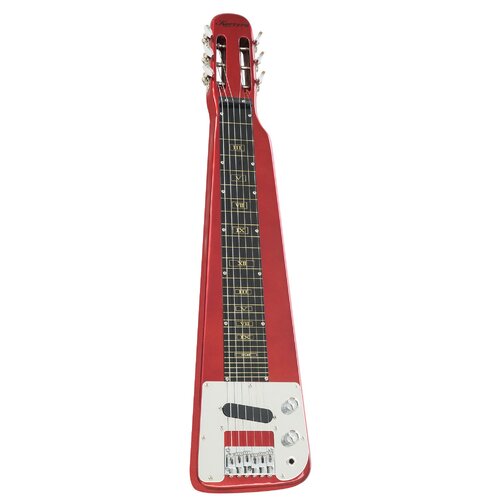 Karrera 6-String Steel Lap Guitar - Metallic Red - Main Image