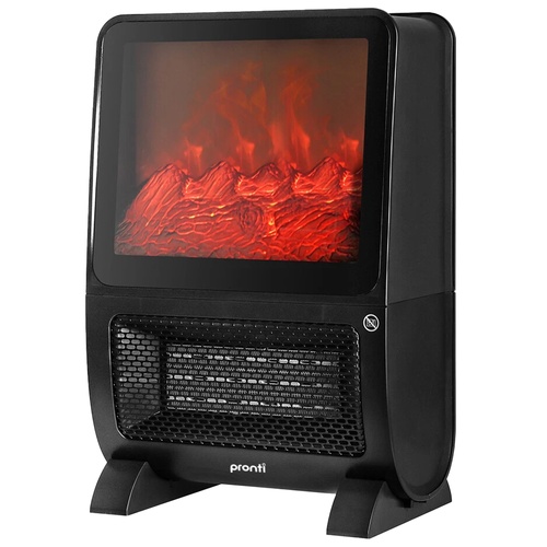 Pronti 2000W 3D Fire PTC Electric Portable Room Heater - Main Image