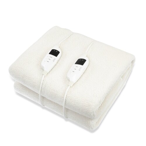 Laura Hill Electronic Fleecy Electric Blanket Heated Fitted Queen Size Bed Safety 9 Levels - Main Image