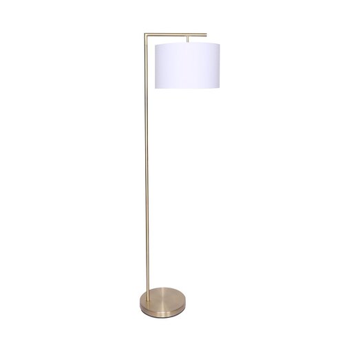 Sarantino 90-Degree Modern Arc Floor Lamp - Main Image