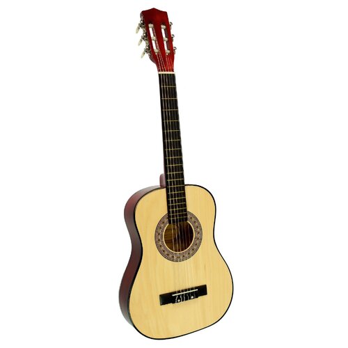 Karrera Childrens Guitar  Wooden 34in Acoustic - Natural - Main Image