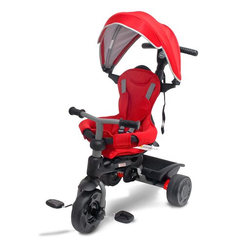 Veebee Explorer 3-stage Kids Trike With Canopy - Red - Main Image