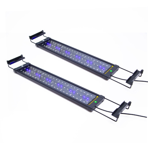 11W Set 2 Aquarium Blue White LED Light for Tank 50-70cm - Main Image