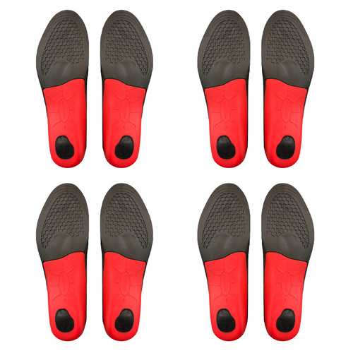 4X Pair Full Whole Insoles Shoe Inserts L Size Arch Support Foot Pads - Main Image
