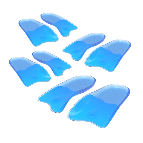 4X Pair Half Insoles Shoe Inserts M Size Gel Arch Support Foot Pad - Main Image