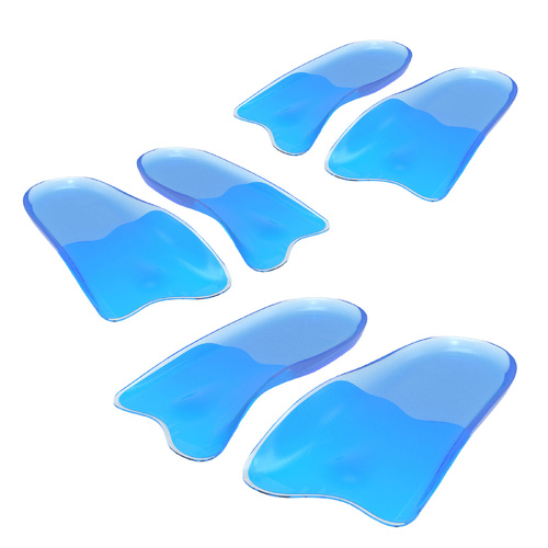 Half Insoles Shoe Inserts 3-Size Combo Gel Arch Support Foot Pad - Main Image