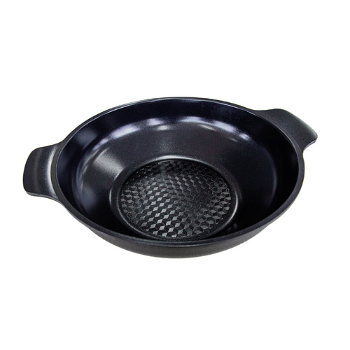 KOMAN Shinewon Two Hands Wok 28cm Ceramic Non-stick Titanium - BLACK - Main Image