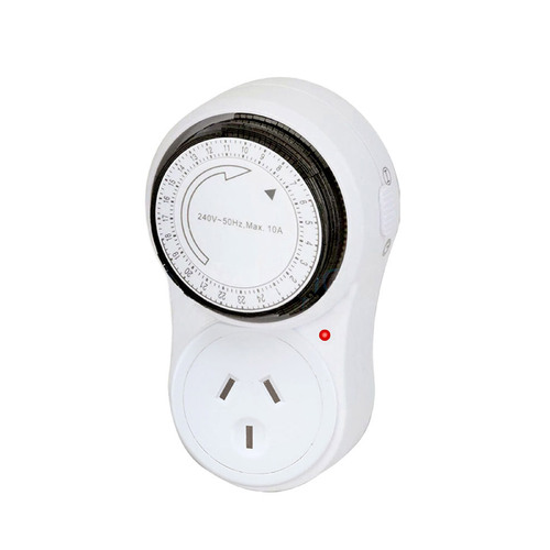 Sansai Power Adaptor 24 Hour Mechanical Timer Switch - Main Image