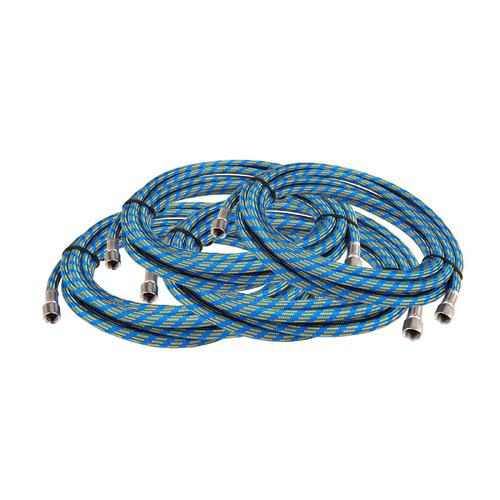 4X Air Brush Hose Rubber Braided Compressor 1/8in 3M - Main Image