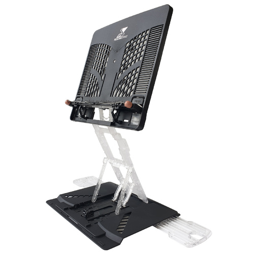 Adjustable Laptop Stand Foldable Tablet Book PC Holder Desk BLACK - Main Image