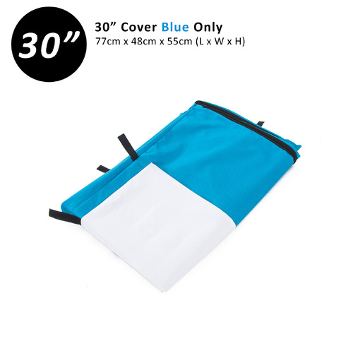 Cage Cover Enclosure for Wire Dog Cage Crate 30in BLUE - Main Image