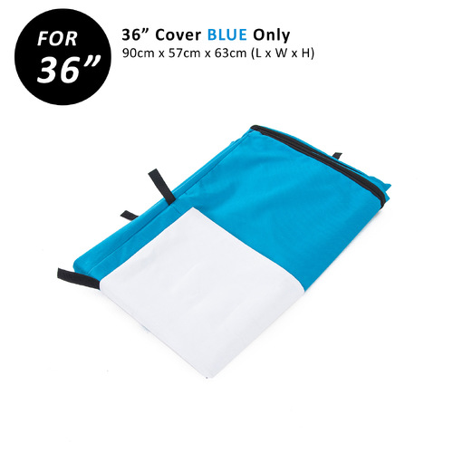 Cage Cover Enclosure for Wire Dog Cage Crate 36in BLUE - Main Image