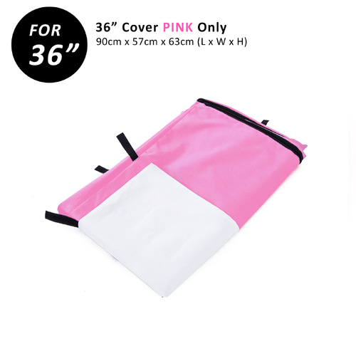 Cage Cover Enclosure for Wire Dog Cage Crate 36in PINK - Main Image