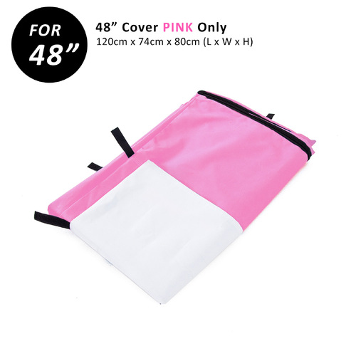 Cage Cover Enclosure for Wire Dog Cage Crate 48in PINK - Main Image