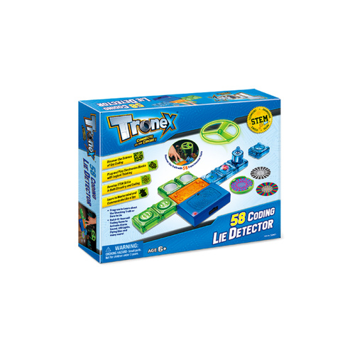 Tronex 58 Coding Lie Detector STEM Toy Build Your Own Learning Kit - Main Image