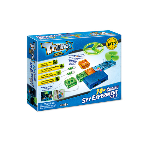 Tronex 70+ Coding Spy Experiment Set STEM Toy Build Your Own Learning Kit - Main Image