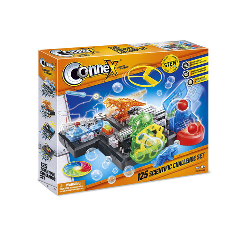 Connex 125 Scientific Challenge Set STEM Toy Build Your Own Learning Kit - Main Image