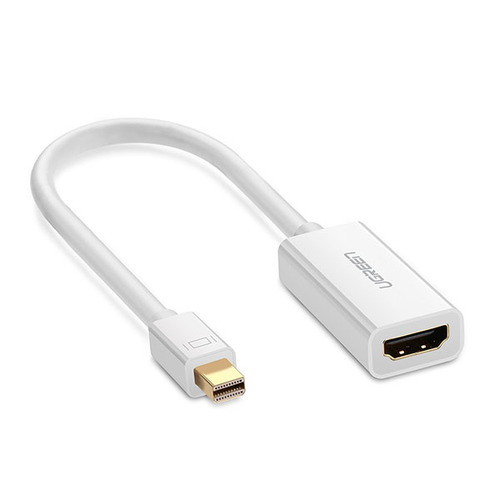 UGREEN Mini DP to HDMI Female converter cable 18CM (10460) - Main Image