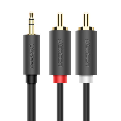 UGREEN 3.5mm male to 2RCA male cable 5M (10513) - Main Image
