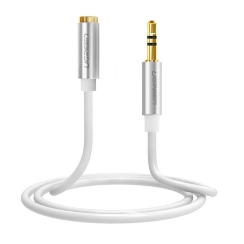 UGREEN 10778 3.5mm Male to 3.5mm Female Extension Cable 5m (White) - Main Image