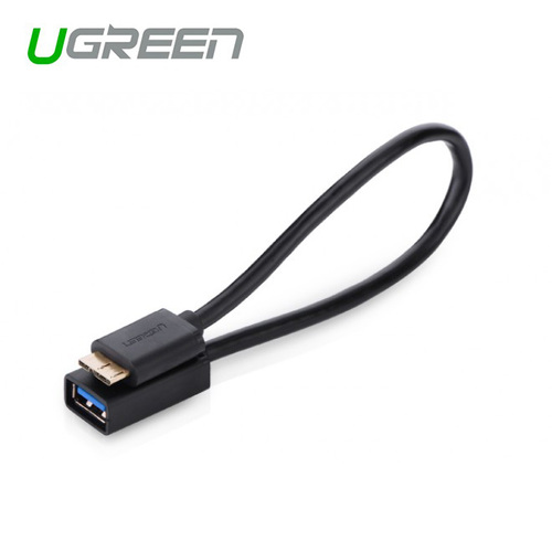 UGREEN Micro USB 3.0 OTG Cable For Samsung Note 3/S4/S5 - Black (10816) - Main Image