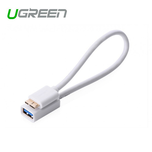 UGREEN Micro USB 3.0 OTG Cable For Samsung Note 3/S4/S5 - White (10817) - Main Image