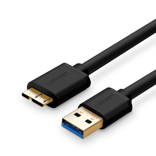 UGREEN USB 3.0 A Male to Micro USB 3.0 Male Cable - Black 2M (10843) - Main Image