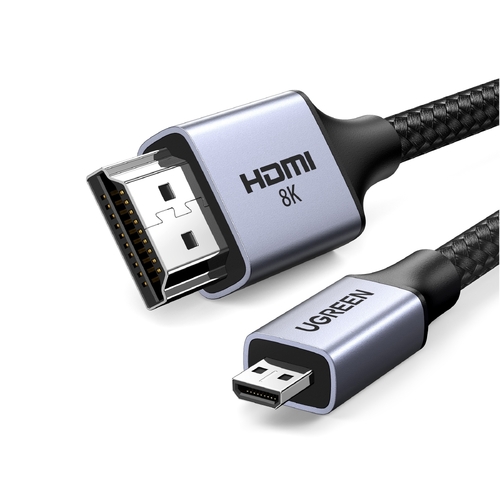 UGREEN 15516 8K Micro-HDMI to HDMI Cable 1M - Main Image