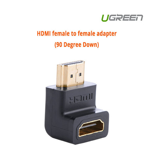 UGREEN HDMI female to female adapter (90 Degree Down) (20109) - Main Image