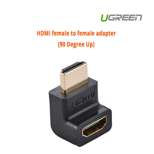 UGREEN HDMI female to female adapter (90 Degree Up) (20110) - Main Image