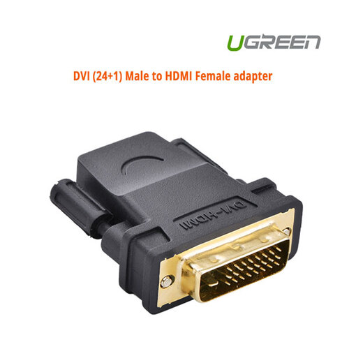 UGREEN DVI (24+1) Male to HDMI Female adapter (20124) - Main Image