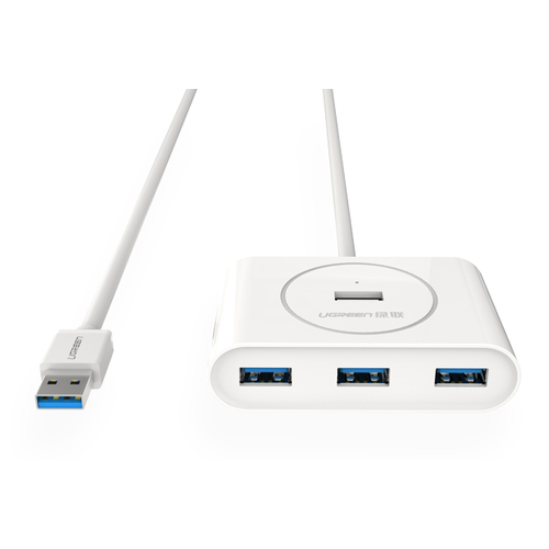 UGREEN USB 3.0 4 Ports Hub White 1M (20283) - Main Image