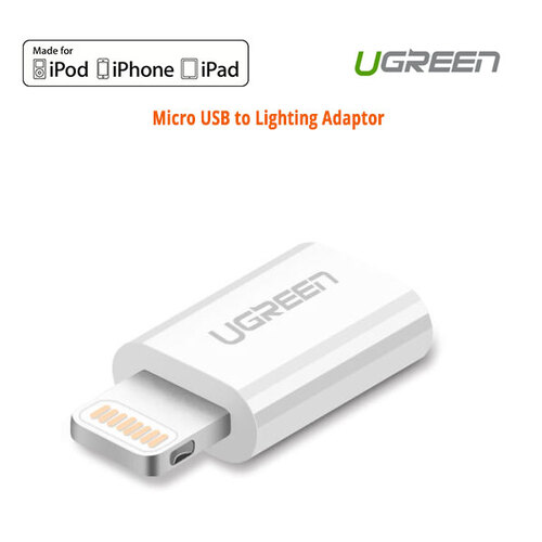 UGREEN Micro USB to Lighting Adaptor (20745) - Main Image