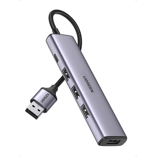 UGREEN 20805 USB 3.0 4-Port Hub with USB-C Power Port - Main Image