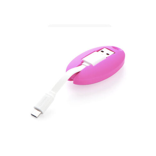 UGREEN USB to Micro USB Key Chain Cable - Pink (30310) - Main Image