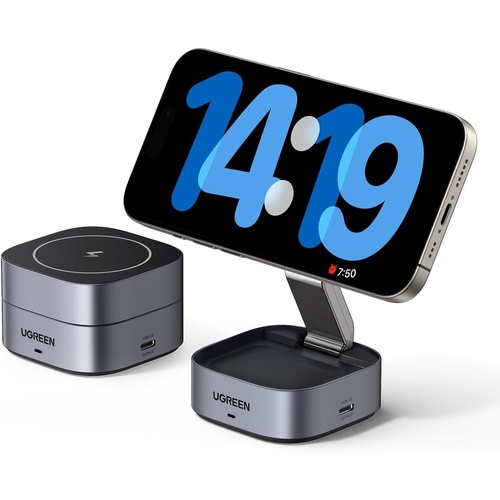 UGREEN 35278 2-in-1 Magsafe Wireless Charger with Stand - Main Image