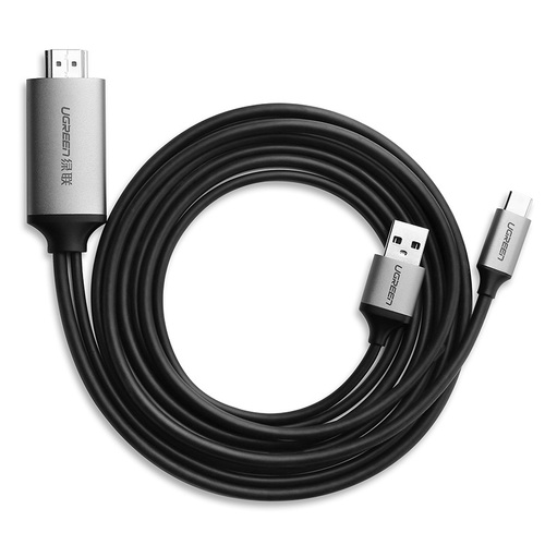 UGREEN Type C to HDMI cable with USB Power 1.5M (50544) - Main Image