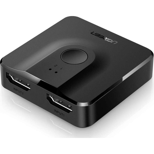 UGREEN 2-Port 4K HDMI Switch/Splitter Black (50966) - Main Image