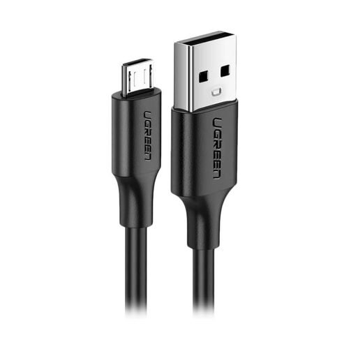 UGREEN USB 2.0 A to Micro USB Cable Nickel Plating 1m Black 60136 - Main Image