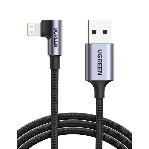 UGREEN 60521 USB-A to 8-pin 90 Degree Angel Cable 1M - Main Image