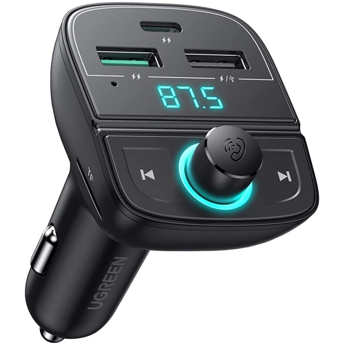 UGREEN 80910 Car Bluetooth 5.0 FM Transmitter - Main Image