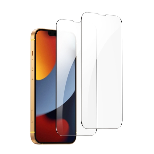 UGREEN 80967 Full Coverage HD Tempered Glass Screen Protector with Precise-Align Applicator for iPhone 13/13 Pro (2-Pack) - Main Image