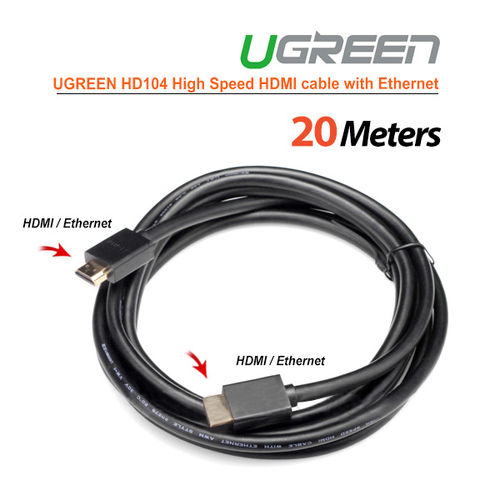 UGREEN High speed HDMI cable with Ethernet full copper 20M (10112) - Main Image
