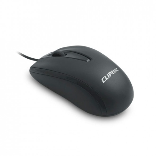 CLiPtec XILENT SCROLL - 1200DPI SILENT OPTICAL MOUSE - Black - Main Image