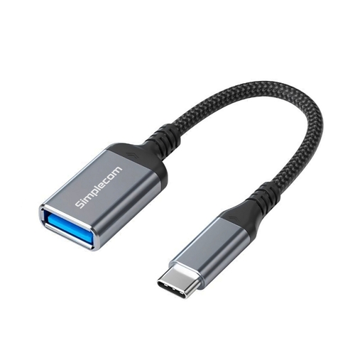 Simplecom CA131 USB-C Male to USB-A Female USB 3.0 OTG Adapter Cable - Main Image