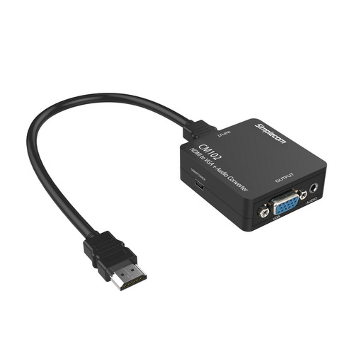 Simplecom CM102 HDMI to VGA + Audio 3.5mm Stereo Converter - Main Image