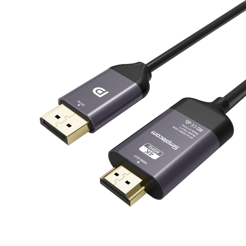 Simplecom DA211 Active DisplayPort to HDMI 2.0 Cable 2M 4K@60Hz - Main Image